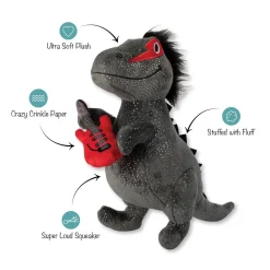 Fringe Studio Rocker Rex Dinosaur Plush Dog Toy - Extra Large Sale