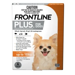 Frontline Plus Flea & Tick Protection for Dogs - 6 Pack Outlet