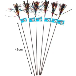Go Cat Da Bird Sparkler Teaser Cat Toy - 45cm Wand New