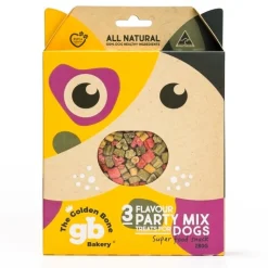 The Golden Bone Bakery Golden Bone Bakery 3-Flavour Party Mix Dog Training Treats 280g Sale