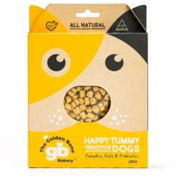 The Golden Bone Bakery Golden Bone Bakery Happy Tummy Dog Training Treats with Pumpkin 280g New