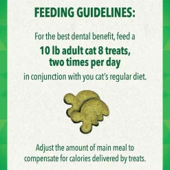 Greenies Feline Cat Dental Treats Succulent Shrimp Flavour 10 x 60g Packs Fashion