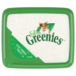 Greenies Feline Cat Dental Treats Catnip Flavour 277g Bulk Tub Sale