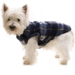 Hamish McBeth Slip-On Dog Pyjamas - Blue Tartan - 70cm Outlet