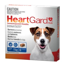 Heartgard 30 Plus Chews for Small Dogs Up to 11kg Blue (6s) Online