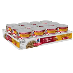 Hills Science Diet Adult Healthy Cuisine Chicken & Rice Medley Cat Food 79g x 24 Cans New