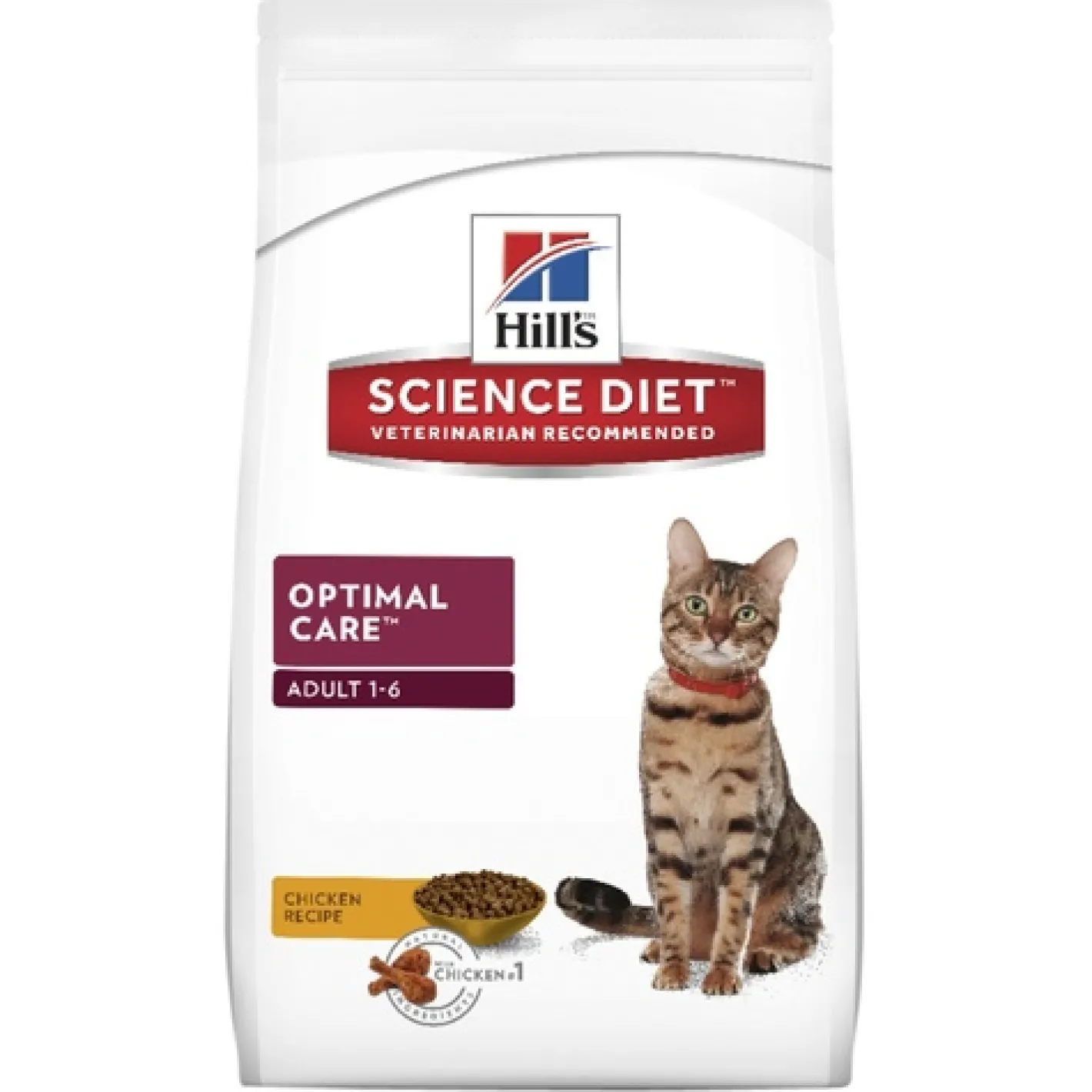 Hills Science Diet Adult Optimal Care Dry Cat Food Outlet
