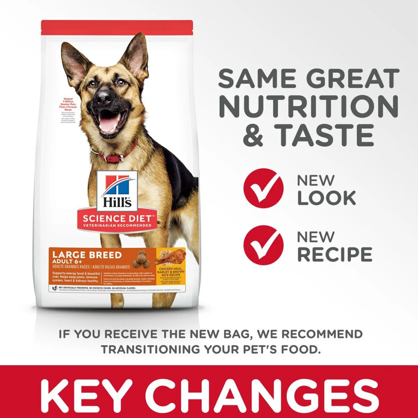 Hills Science Diet Adult 6+ Large Breed Dry Dog Food 12kg Discount