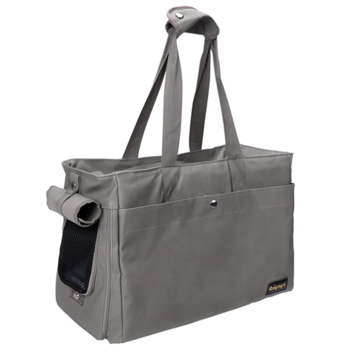 Ibiyaya Canvas Pet Carrier Tote for Cats & Dogs - Grey New