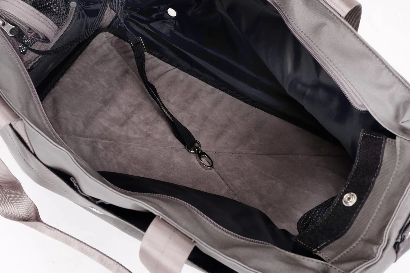 Ibiyaya Canvas Pet Carrier Tote for Cats & Dogs - Grey New