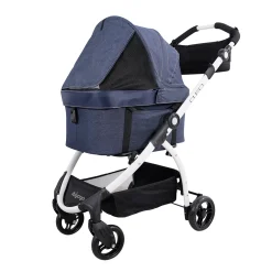 Ibiyaya CLEO Multifunction Pet Stroller & Car Seat Travel System - Blue Jeans Sale