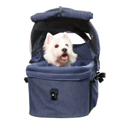 Ibiyaya CLEO Multifunction Pet Stroller & Car Seat Travel System - Blue Jeans Sale