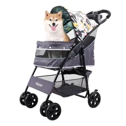 Ibiyaya Cloud 9 Pet Stroller for Cats & Dogs up to 20kg - Mint Green Best