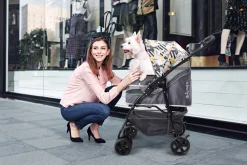 Ibiyaya Cloud 9 Pet Stroller for Cats & Dogs up to 20kg - Mint Green Best