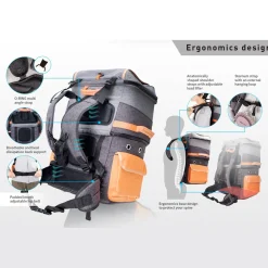 Ibiyaya Double-Decker Two-tier Pet Backpack for Cats & Small Dogs Outlet
