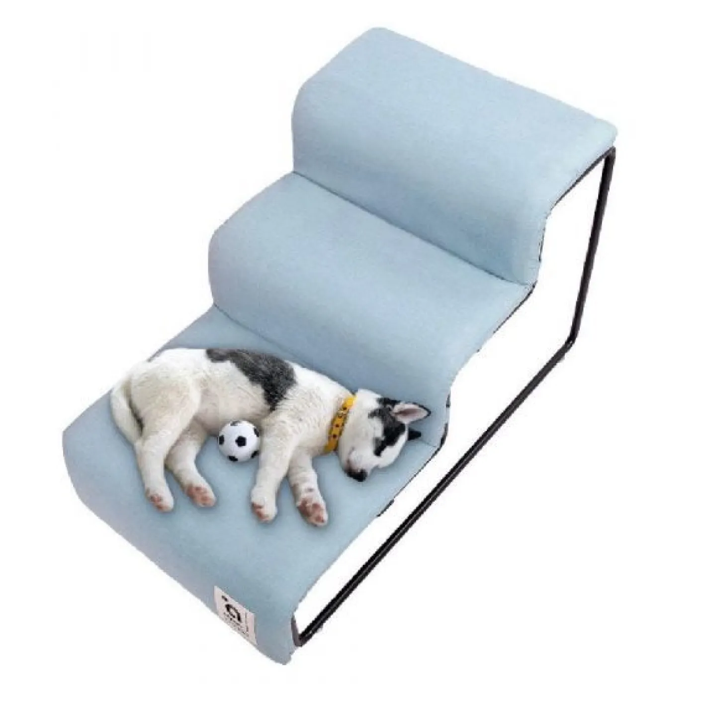 Ibiyaya Everest Practical Pet Stairs for Cats & Dogs - NEW Large Steps - Dusty Blue New