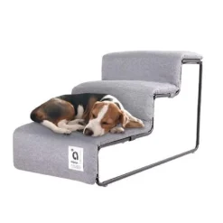 Ibiyaya Everest Practical Pet Stairs for Cats & Dogs - NEW Large Steps - Grey Online