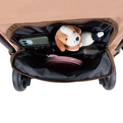 Ibiyaya Gentle Giant Dual Entry Pet Wagon Stroller Pram for Dogs up to 25kg - Peach Discount