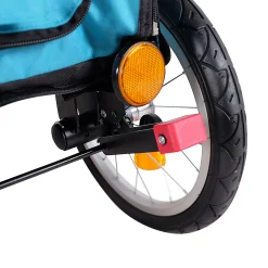 Ibiyaya Happy Pet Stroller Pram Jogger 2.0 - New and Improved w/ Bicycle Attachment New