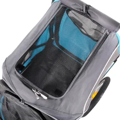 Ibiyaya Happy Pet Stroller Pram Jogger 2.0 - New and Improved w/ Bicycle Attachment New