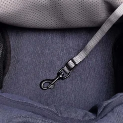 Ibiyaya Hug Pack Padded & Mesh Dog Sling Carrier - Denim Blue Clearance