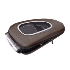Ibiyaya 5-in-1 Combo EVA Pet Carrier/Pram/Stroller Backpack - Chocolate New