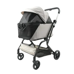Ibiyaya InstaCollapse 2-in-1 Dog Stroller & Car Seat Carrier | Fold, Go, & Travel with Ease Sale