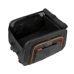 Ibiyaya JetPaw: Expandable Pet Carrier & Backpack - Obsidian/Orange Online