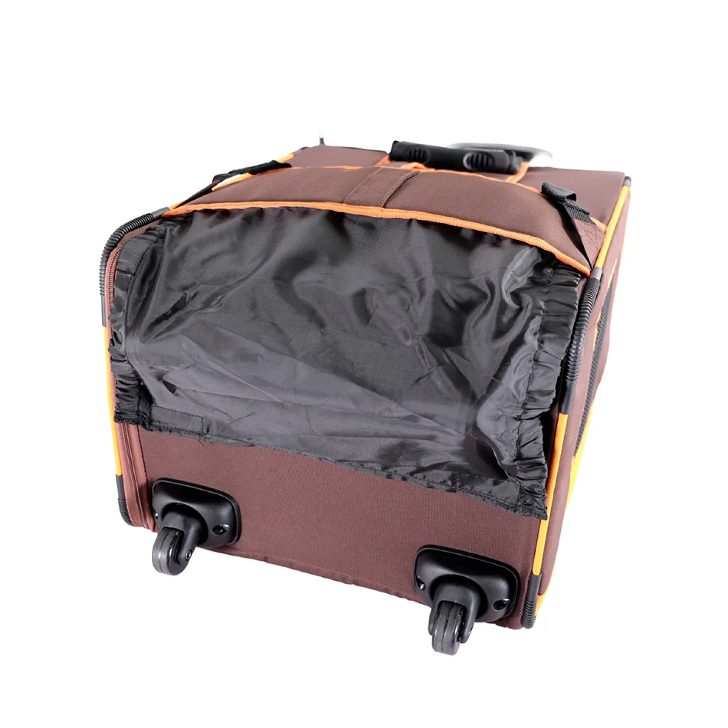 Ibiyaya New Liso Backpack Parallel Transport Pet Trolley- Orange/Brown Discount