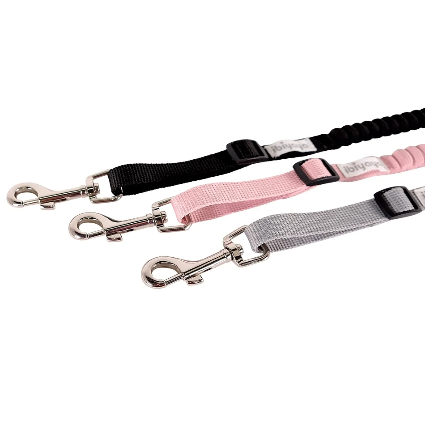 Ibiyaya No Shock Bungee Leash Extension/ Stroller Tether - Black or Grey Discount