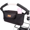 Ibiyaya Pet Pram Organiser Stroller Pouch - Black Discount