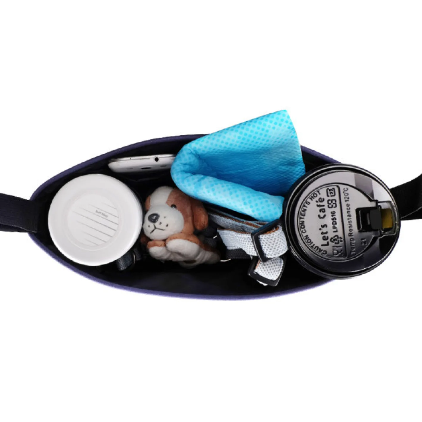 Ibiyaya Pet Pram Stroller Organiser Pouch - Chameleon Outlet