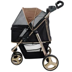 Ibiyaya "Monarch" Premium Pet Jogger Stroller - Luxury Gold Outlet