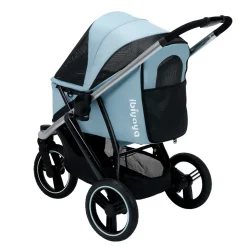 Ibiyaya The Beast Pet Jogger Stroller for dogs up to 25kg - Flash Grey Outlet