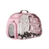 Ibiyaya Transparent Pet Carrier - Pink Valentine Best
