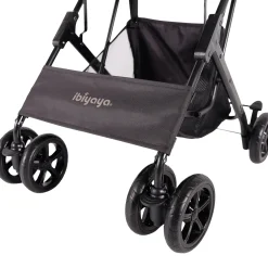 Ibiyaya Travois Tri-fold Pet Travel Stroller System - Nimbus Gray Sale