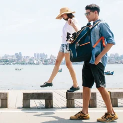 Ibiyaya Ultralight Pro New & Improved Backpack Pet Carrier - Navy Blue Online