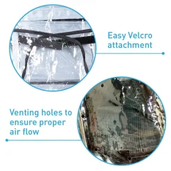 Ibiyaya Universal Stroller Raincover for Pet Prams Clearance