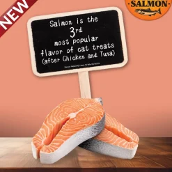 Inaba Cat Churu Meal Topper Treat - Creamy Salmon & Tuna Recipe 24 x 14g Tubes Discount