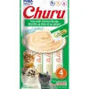 Inaba Cat Churu Meal Topper Treat - Creamy Tuna & Chicken Recipe 24 x 14g Tubes Outlet