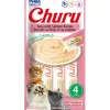Inaba Cat Churu Meal Topper Treat - Creamy Tuna & Salmon Recipe 24 x 14g Tubes Online