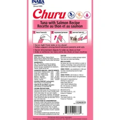 Inaba Cat Churu Meal Topper Treat - Creamy Tuna & Salmon Recipe 24 x 14g Tubes Online