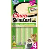 Inaba Cat Churu Meal Topper Treat - Skin & Coat Creamy Chicken & Scallop Recipe 24 x 14g Tubes Discount