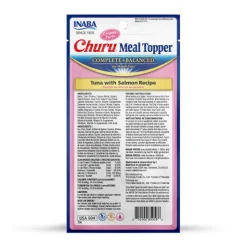 Inaba Cat Complete Balanced Meal Topper Treat - Creamy Tuna & Salmon - 24 x 14g Tubes Online