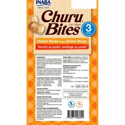 Inaba Cat Treats Chicken Wraps with Churu filling - 18 x 10g Tubes Clearance