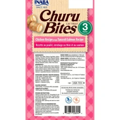 Inaba Cat Treats Chicken Wraps with Tuna & Salmon Churu filling - 18 x 10g Tubes Discount