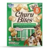 Inaba Dog Churu Bites Treats Chicken Wraps with Creamy Tuna Filling 48 x 12g Tubes New