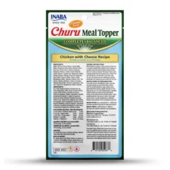 Inaba Dog Churu Meal Topper Treat - Creamy Chicken & Cheese Recipe 24 x 14g Tubes Fashion