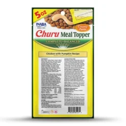 Inaba Dog Churu Meal Topper Treat - Creamy Chicken & Pumpkin Recipe 18 x 48g Tubes Discount