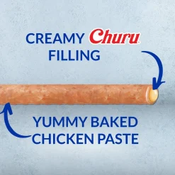 Inaba Dog Churu Rolls Snack Chicken & Cheese with Creamy Filling - 48 Rolls Outlet